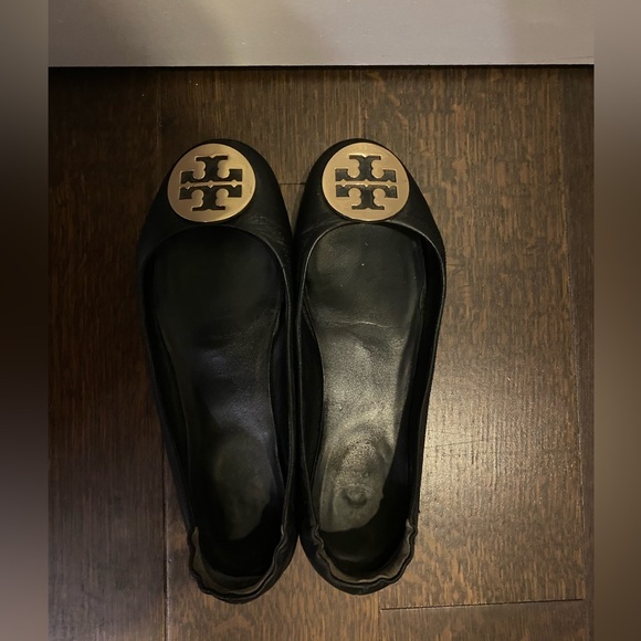 Tory Burch Classic Ballet Flats, Black, Size 7.5, Used - Picture 2 of 7